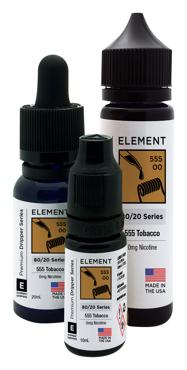 555 Tobacco Dripper e-Liquid