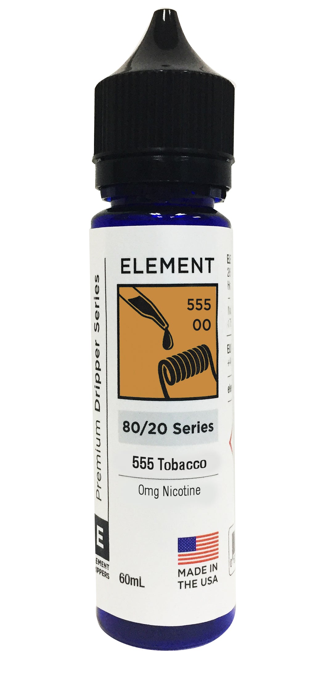 element 555 tobacco 555 Tobacco Dripper e-Liquid element 555 tobacco 555 Tobacco Dripper e-Liquid