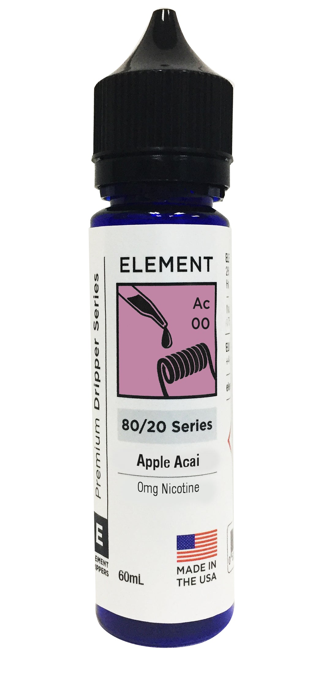 Apple Acai Dripper e-Liquid - Element e-Liquids Apple Acai Dripper e-Liquid - Element e-Liquids