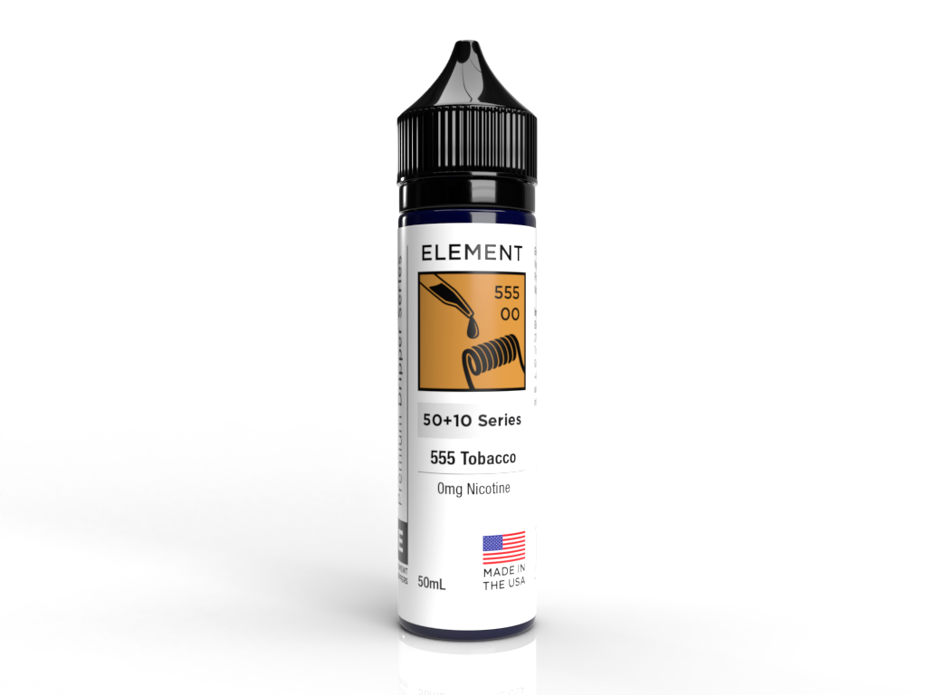 element 555 tobacco 555 Tobacco Dripper e-Liquid Shortfill element 555 tobacco 555 Tobacco Dripper e-Liquid Shortfill