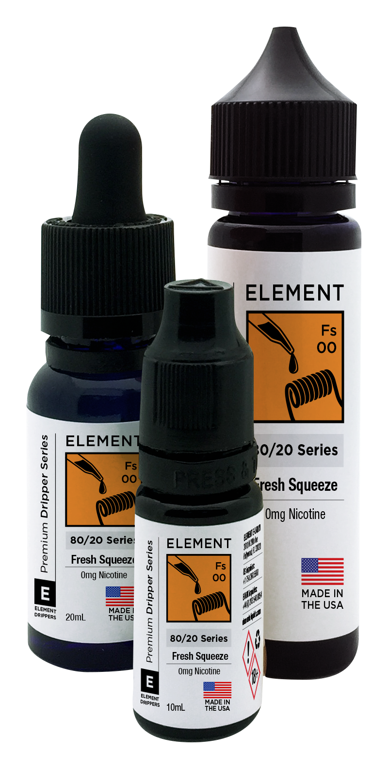 Fresh Squeeze Dripper e-Liquid - Element e-Liquids Fresh Squeeze Dripper e-Liquid - Element e-Liquids