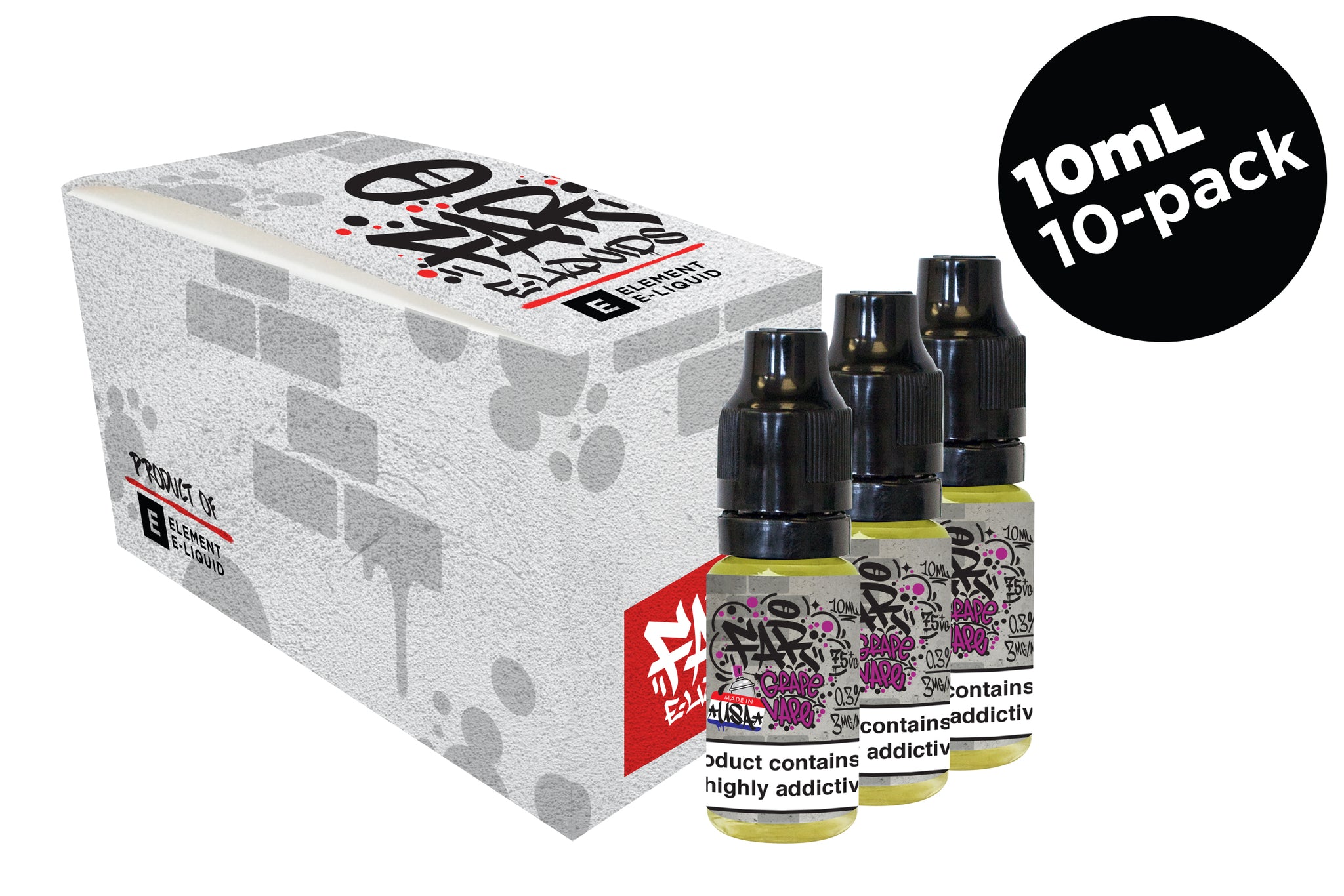FAR Grape Vape 10mL 10-pack - Element e-Liquids FAR Grape Vape 10mL 10-pack - Element e-Liquids